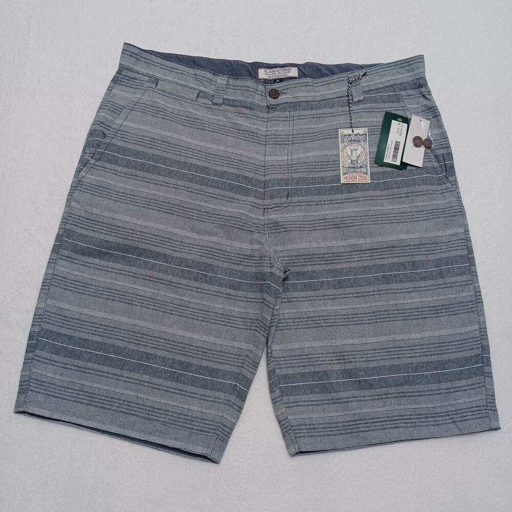 Flag & Anthem Cody Striped Shorts Men's Size 36 NWT